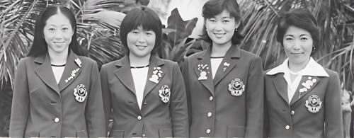 Hauko Ishii, Miki Oda, Machiko Yamada, Miss Yoshiko Kosaka